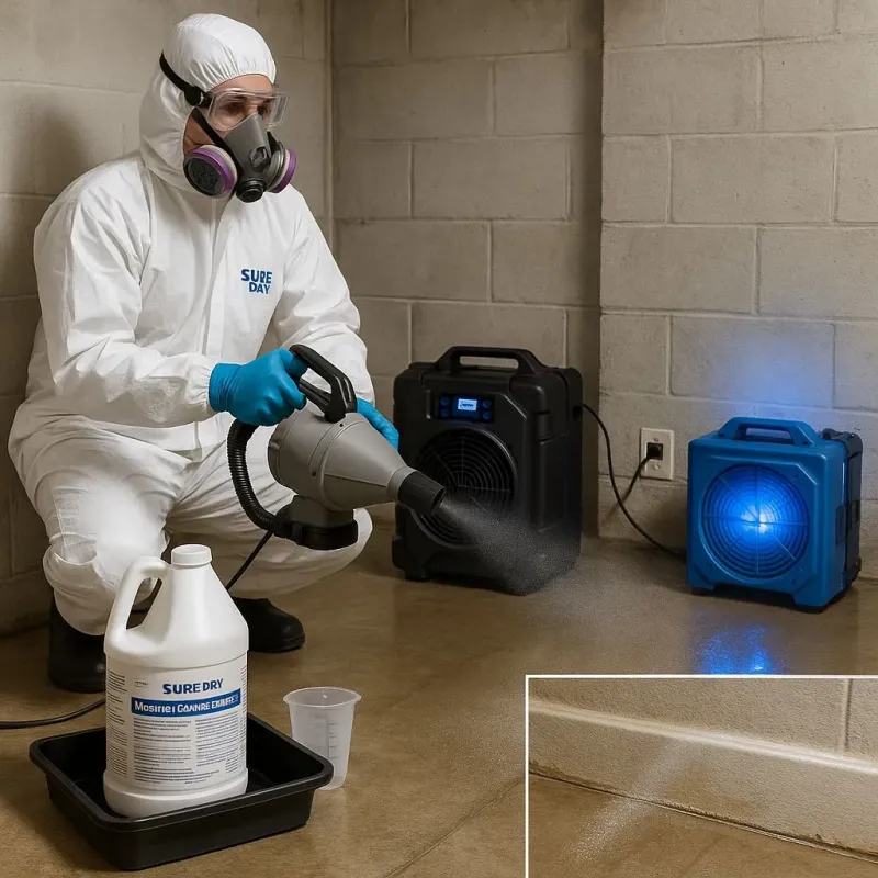 Sanitization and Odor Removal process in Hampton, IL